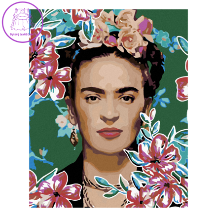 Diamantové malování (s rámem) - Frida Kahlo I