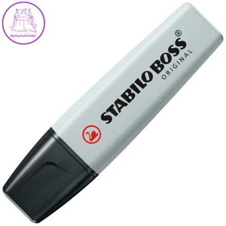 Zvýrazňovač STABILO BOSS ORIGINAL Pastel, šedý