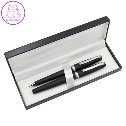 Sada DUKE 209 B+F čierna, Guľôčkové pero + Plniace pero