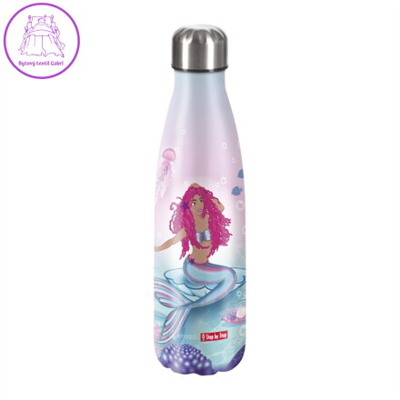 Izolovaná fľaška na nápoj z nerezovej ocele 0,5 l, Mermaid Lola