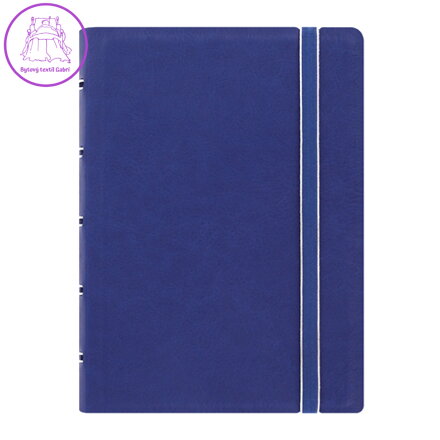 Filofax notebook kapesní modrý