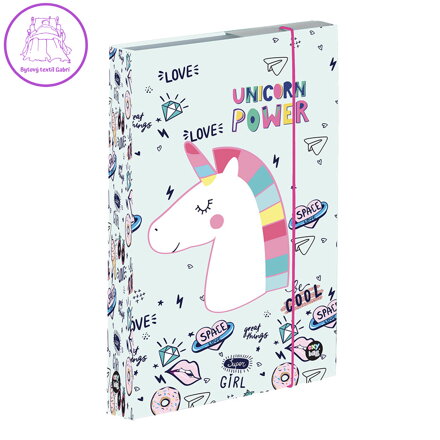 Box na sešity A4 Jumbo Unicorn iconic