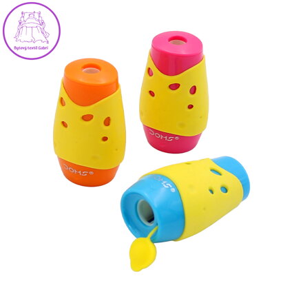 Ořezávátko Doms, 2 různé otvory (mix barev) Ořezávátko Doms, 2 různé otvory (mix barev)