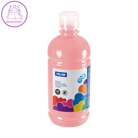 Barva temperová 500ml světle růžová
