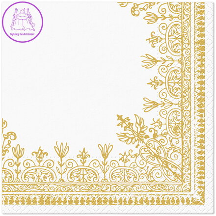 Ubrousky TaT 33x33cm Ornamental Frame gold