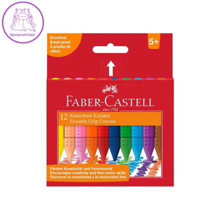 Pastelky Faber-Castell Grip Plastic Colour