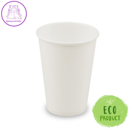 Pohár papírový bílý 0,2 l / 0,25 l, 50 ks