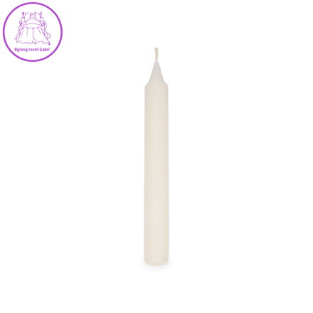 Svíčka rovná 170 mm, béžová (20 ks v bal.)
