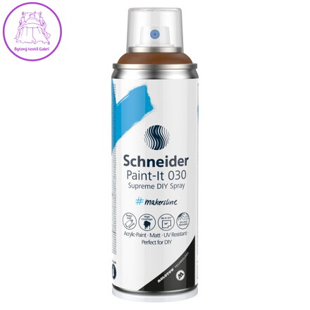 Akrylový sprej Schneider Paint-It 030 - hnědý