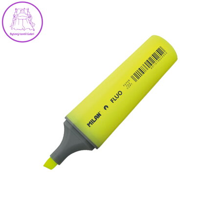 Zvýrazňovač MILAN Fluo Marker - žlutý