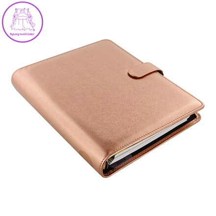 Diář Filofax A5 Saffiano Rose Gold