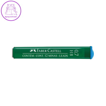 Grafitové tuhy FABER-CASTELL HB / 0,7 mm, 12 ks