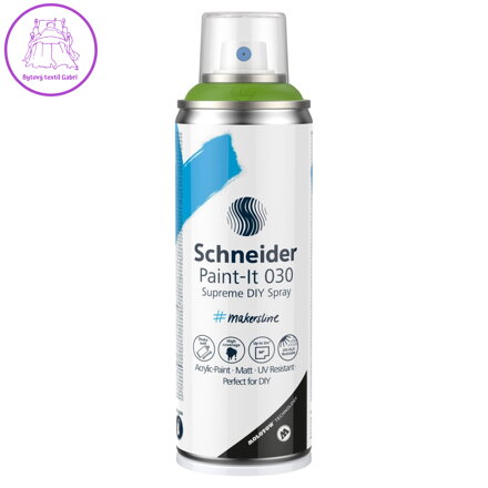 Akrylový sprej Schneider Paint-It 030 - zelený