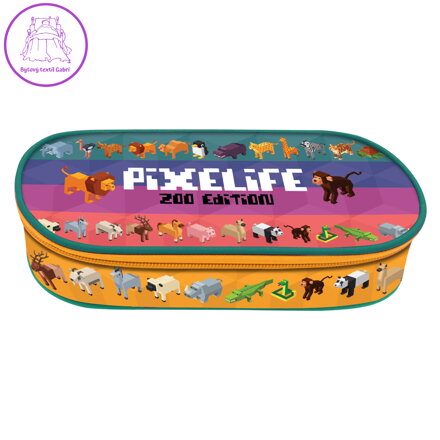 Pouzdro na pero JUNIOR S8 - Pixelife Zoo Edition