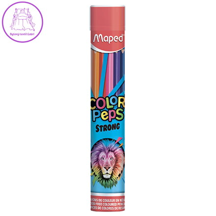 Farebné ceruzky MAPEDColor´Peps12ks,kovová tuba