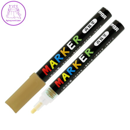 Popisovač akrylový M&G Acrylic Marker 2 mm, Yellowish Brown S411