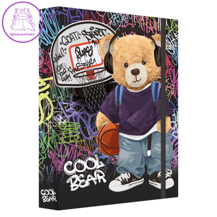 Box na sešity A4 Jumbo MAX - Cool Bear