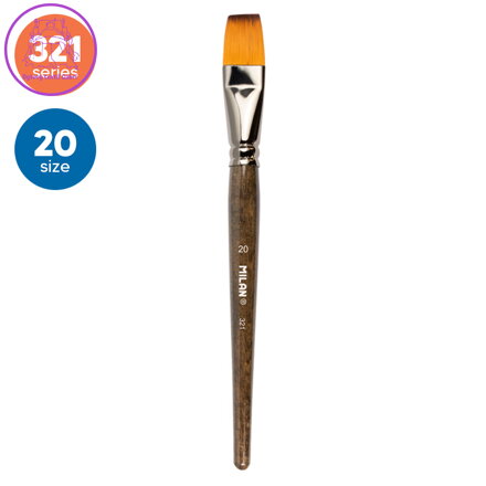 Štětec plochý MILAN č. 20 - 321