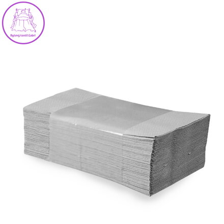 Papírový ručník (PAP-Recy) ZZ skládaný V 1vrstvý natural 25 x 23 cm [4000 ks]