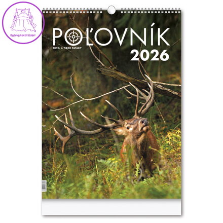 Kalendár nástenný Poľovník 2023