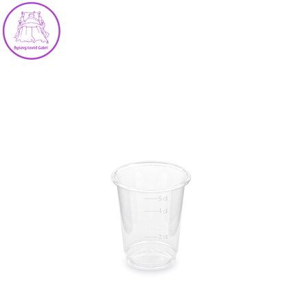 Sklenky číre PET 5cl /40ks/