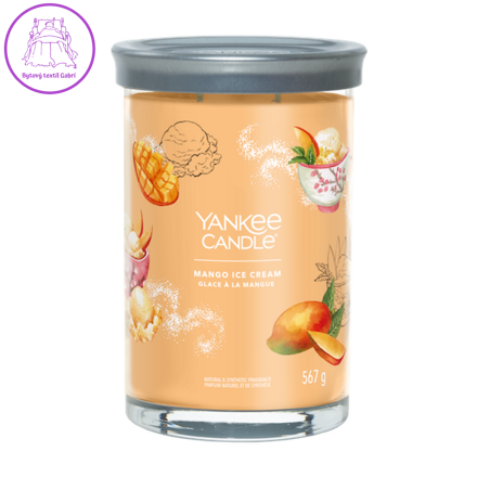 Svíčka Yankee Candle - MANGO ICE CREAM, velká