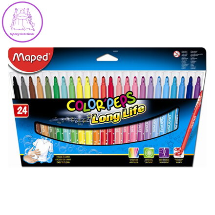 Fixy - MAPED COLOR PEPS - sada 24 ks