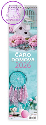 Nástěnný kalendář 2026 Kouzlo domova - kravata