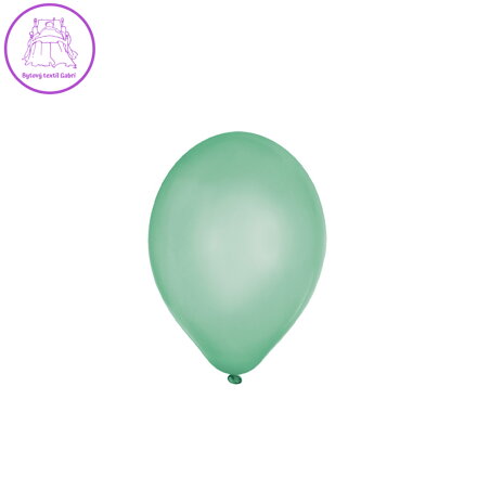 Balón M 25 cm, zelený / 10 ks /