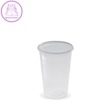 Pohár průhledný 0,2 l, 15 ks