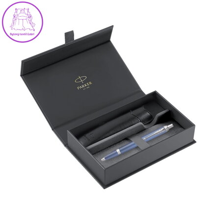 Pero kuličkové PARKER IM Writing Rituals Blue CT + PU pouzdro