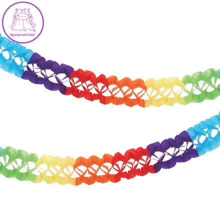 Papírová girlanda 2,5 m Halloween (2ks) Papírová girlanda 2,5 m Halloween (2ks)