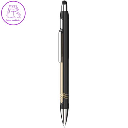 Kuličkové pero SCHNEIDER Epsilon Touch, black-gold 0,7 mm pro dotykové zařízení