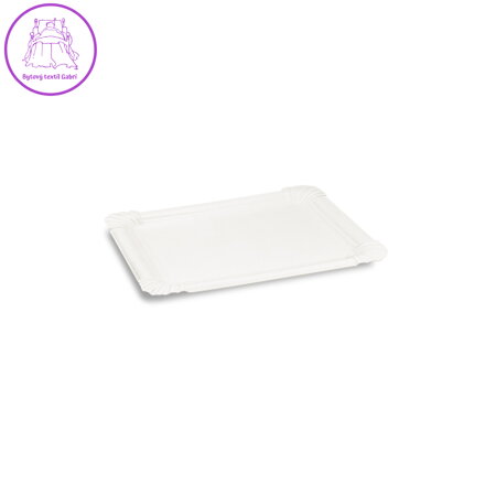 Papírový tácek (FSC Mix) bílý 11 x 16 cm [10 ks]