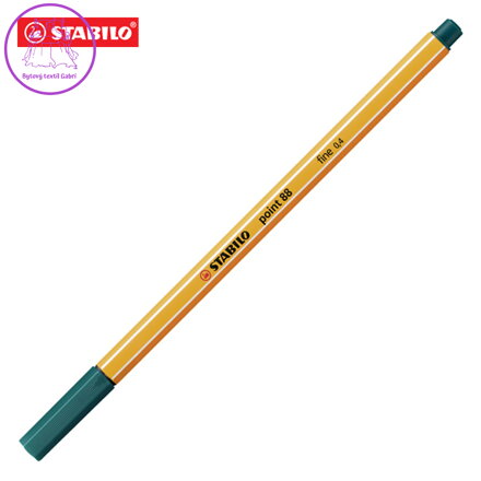Liner STABILO point 88 píniovo zelený