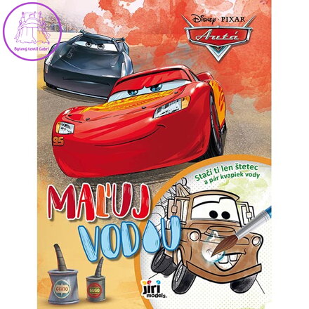 Barva s vodou JM A4 Auta