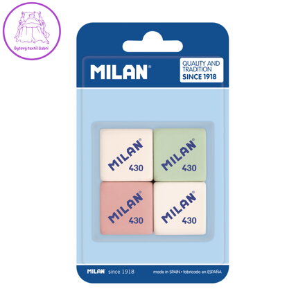 Náhradní gumy MILAN 430, sada 4 ks