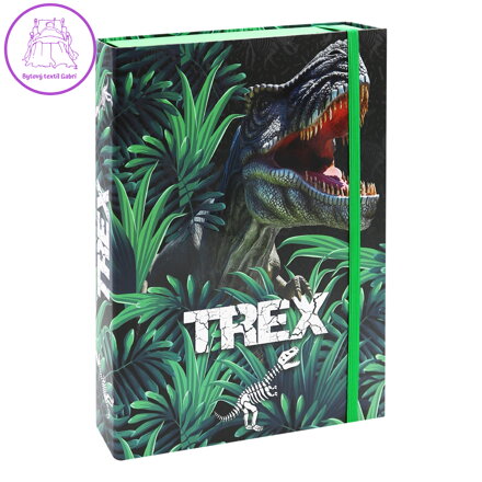 Box na sešity A4 JUMBO - T-Rex