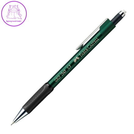 Mechanická tužka FABER-CASTELL Grip 1347 - zelená 0,7 mm
