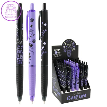 Pero kuličkové Semi-Gel "Easy Life" 1,0 mm