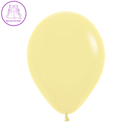 Balón Pastel 25 cm, banánový /100ks/