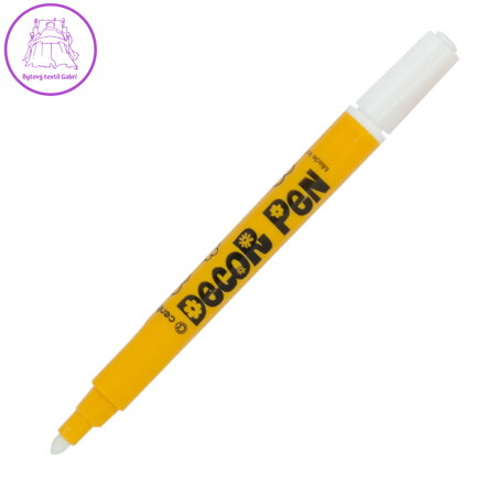 Dekorační popisovač CENTROPEN 2738 Decor Pen 1,5 mm bílý