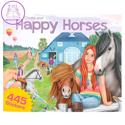 Kreativní sešit Create Your - Happy Horses