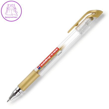 Gélový roller Edding 2185 metalický zlatý