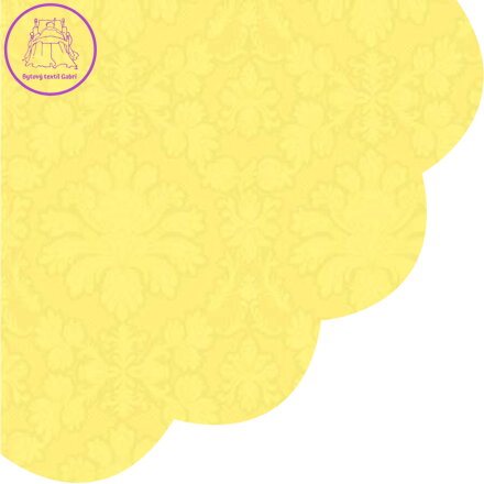 Ubrousky PAW R 32 cm Inspiration Perforated Yellow