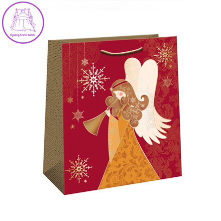 Dárková taška vánoční T4 Lux