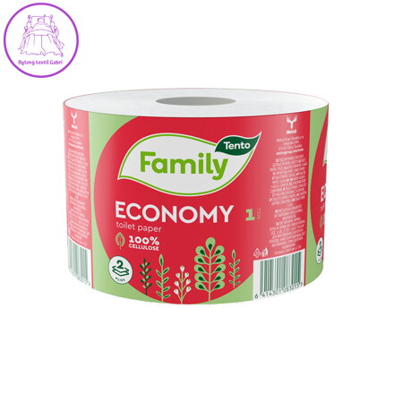 Toaletní papír TENTO ECONOMY 2 vrstvy, 1000 UTR.