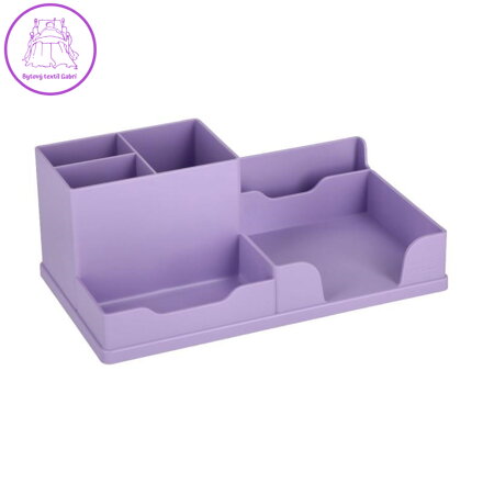 Stolní organizér - pastelově fialový
