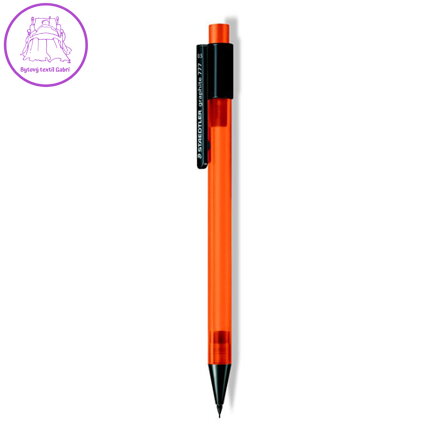 Mikrotužka / Pentelka STAEDTLER "Graphite", B, 0,5 mm, oranžová
