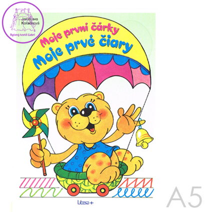Omalovánka A5 Litera - Moje první čárky